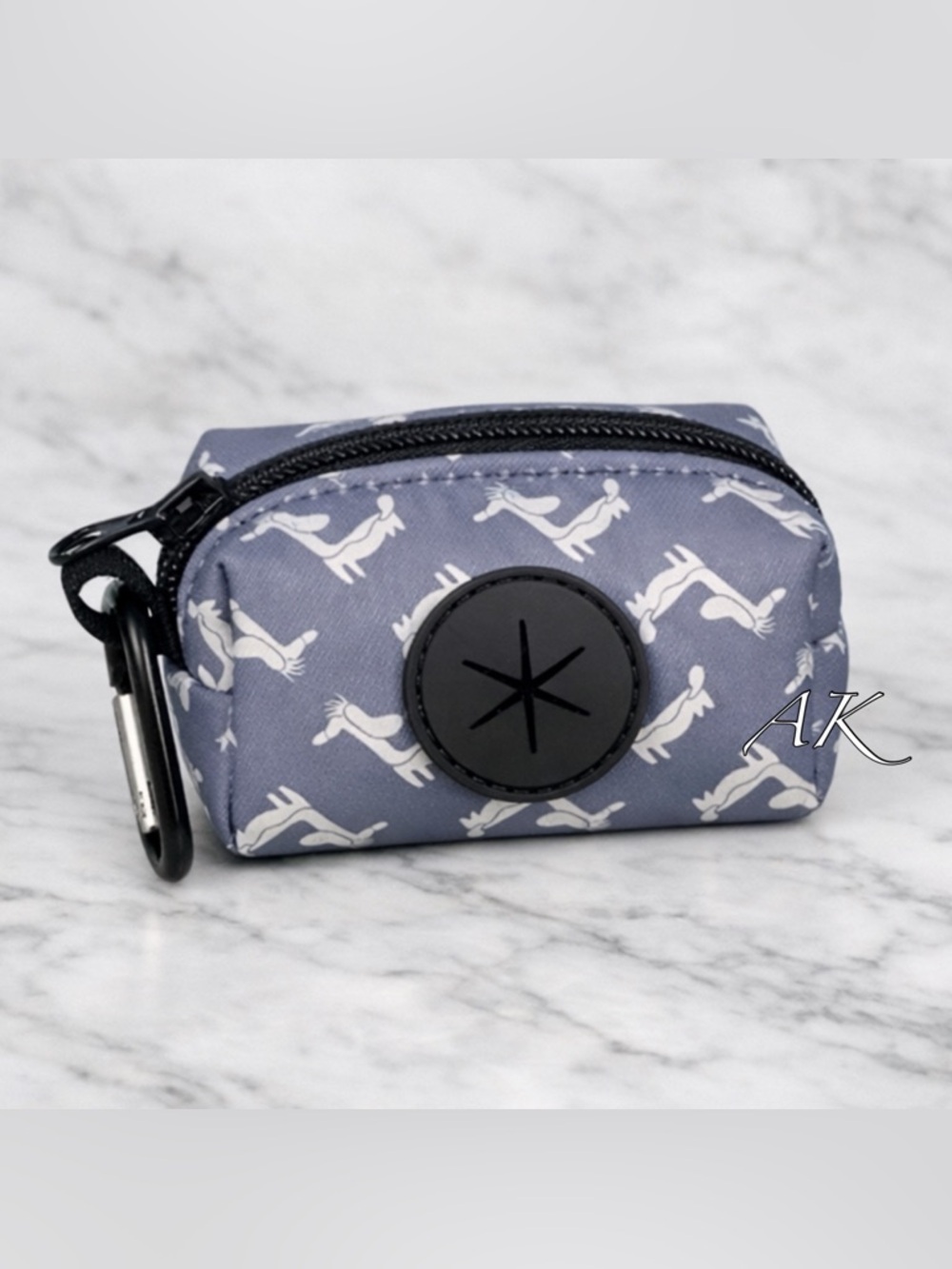 Dachshund Poop Bag Pouch for Waste w/ Clip 🐾 Doxie Wiener